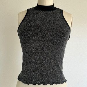 Body wrappers shimmery halter tank top size medium